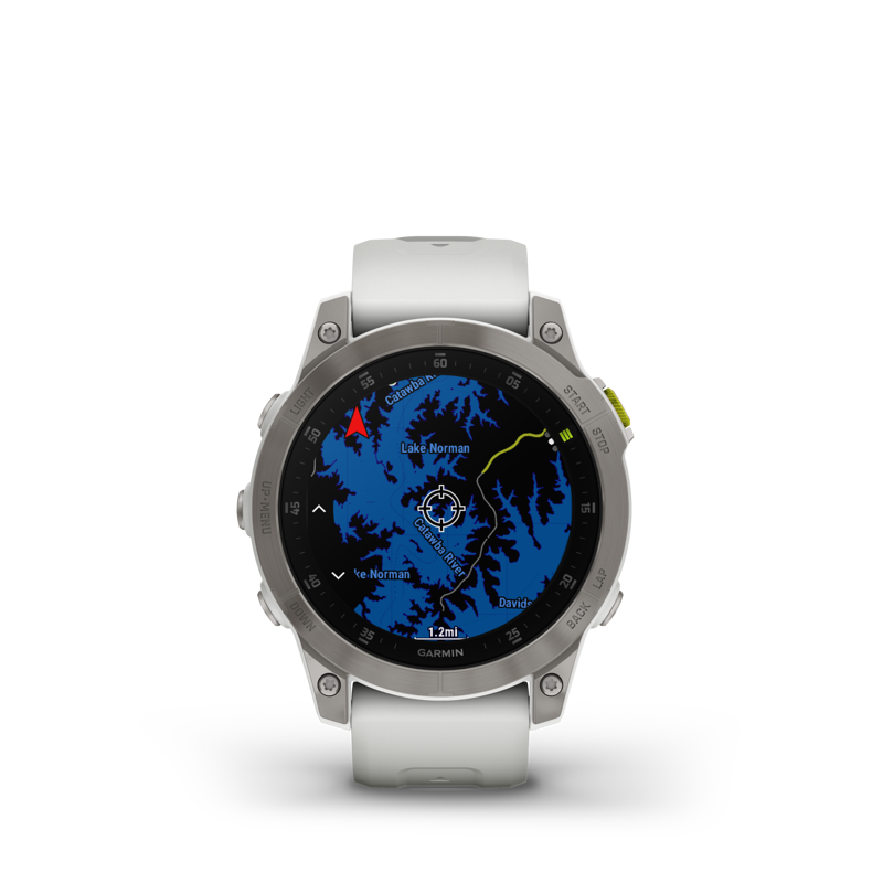 Garmin epix Sapphire Smartwatch in Titanium -3