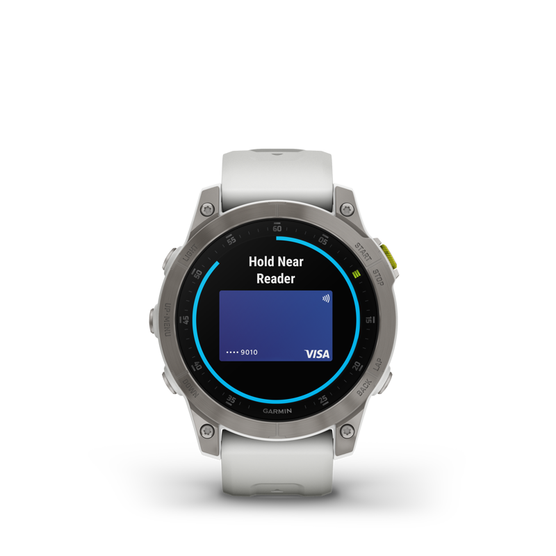 Garmin epix Sapphire Smartwatch in Titanium -6