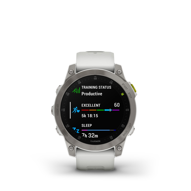 Garmin epix Sapphire Smartwatch in Titanium -7