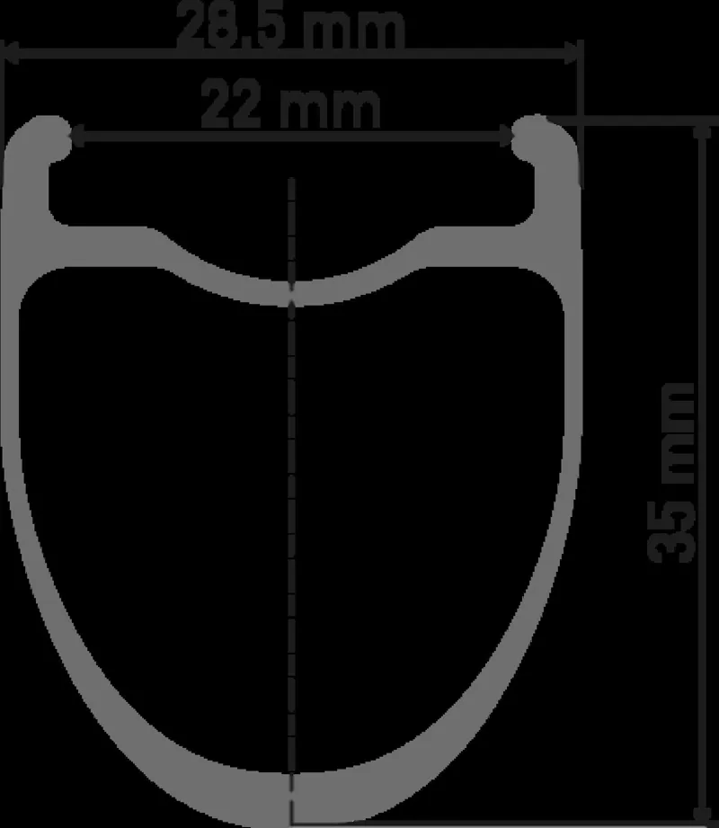 DT Swiss ERC 1400 SPLINE 35mm Disc Brake Carbon Clincher 700c Rear Wheel in Black-3