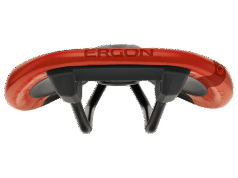 Ergon SM Pro Men's Saddle Medium/Large in Red-3