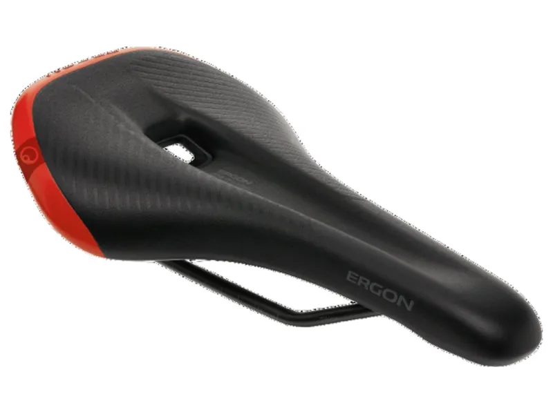 Ergon SM Pro Men's Saddle Small/Medium in Red-5