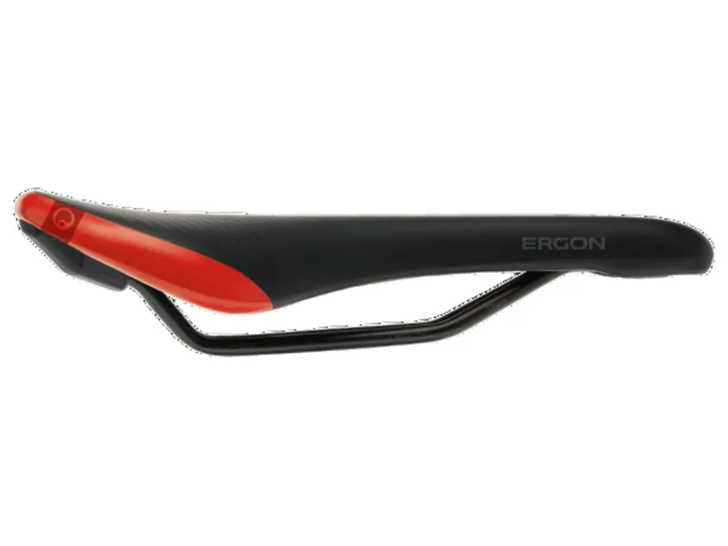 Ergon SM Pro Men's Saddle Small/Medium in Red-2