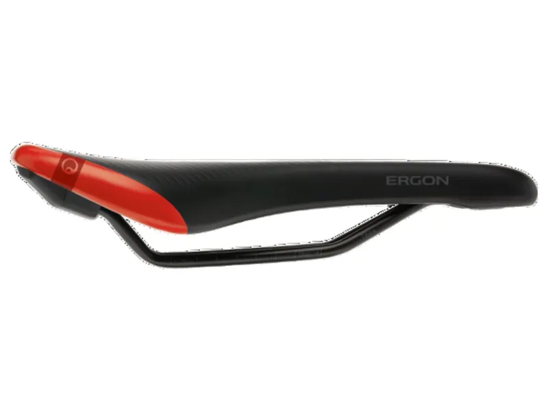 Ergon SM Pro Men's Saddle Small/Medium in Red-7