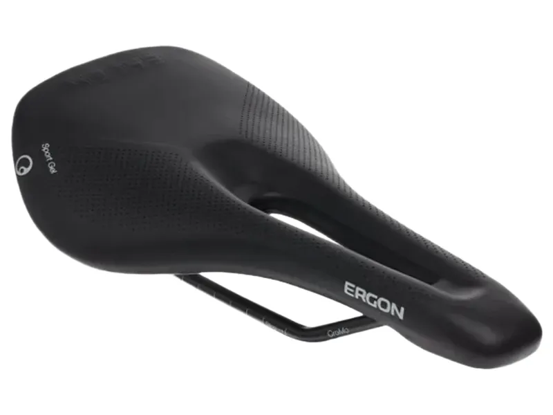 Ergon SR Sport Gel Women's Road Cycling Saddle in Black