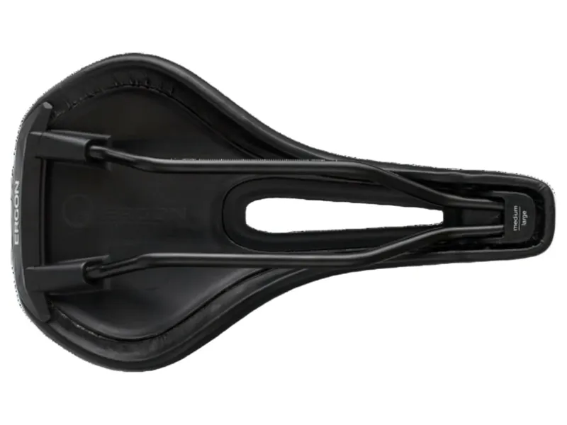 Ergon SR Sport Gel Women's Road Cycling Saddle in Black-3
