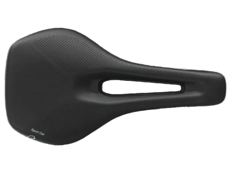 Ergon SR Sport Gel Women's Road Cycling Saddle in Black-8