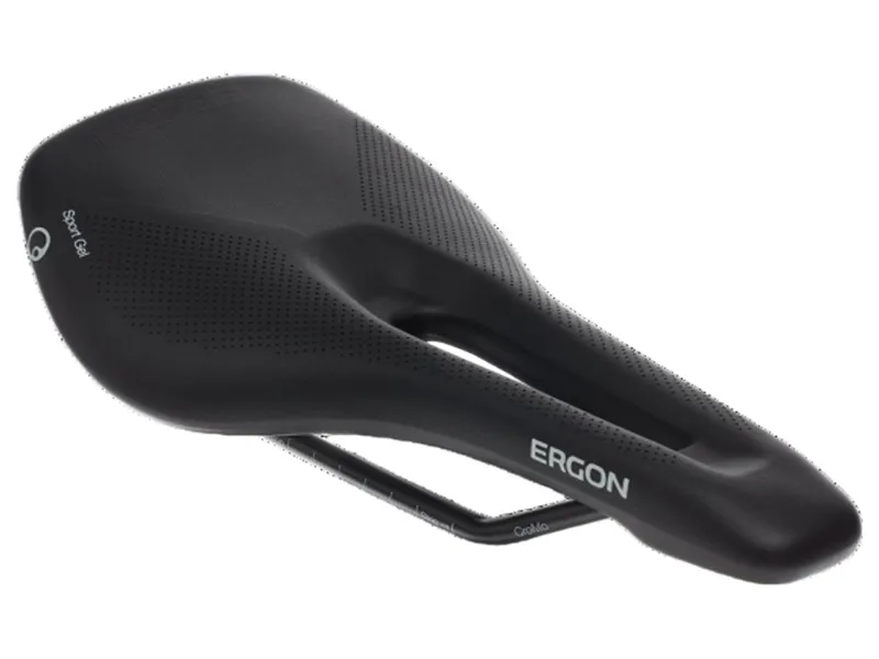 Ergon SR Sport Gel Women's Road Cycling Saddle in Black-6