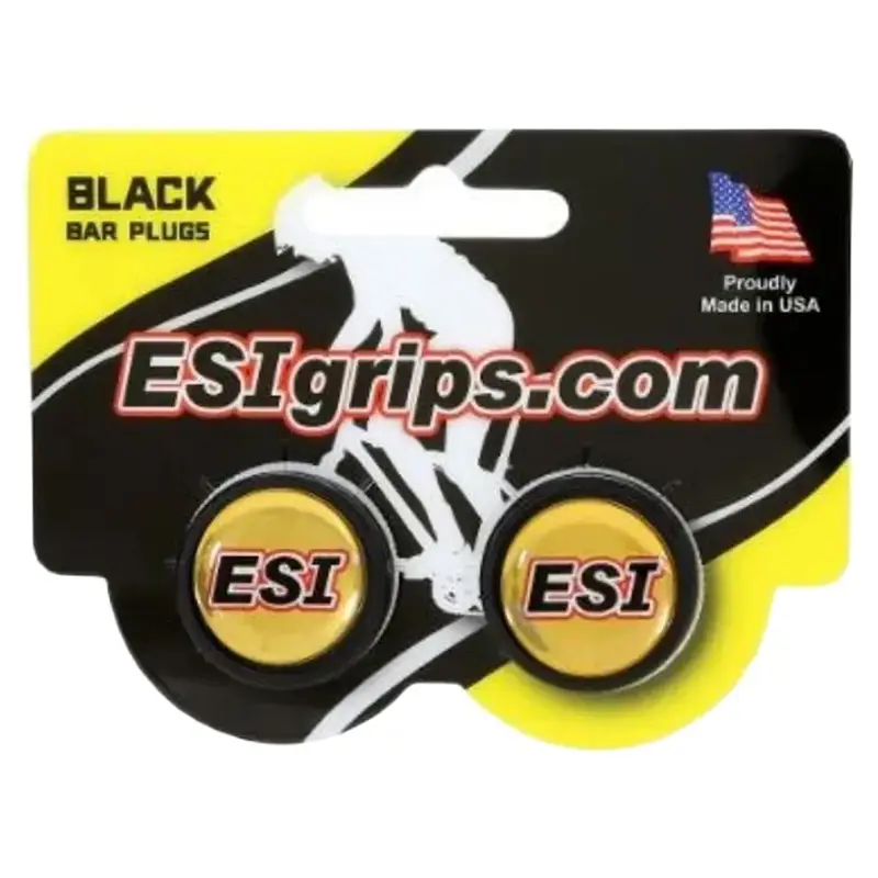Balfes Bikes Esi ESI Grips Bar Plugs in Black | Free postage over £30, £10 off first order, price match & 0% finance.