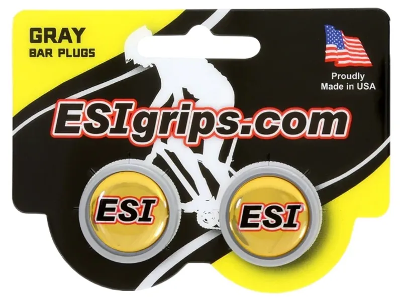 ESI Grips Bar Plugs in Grey