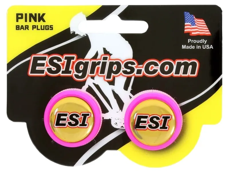 ESI Grips Bar Plugs in Pink