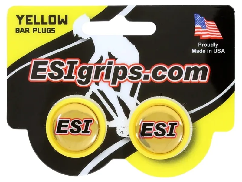ESI Grips Bar Plugs in Yellow