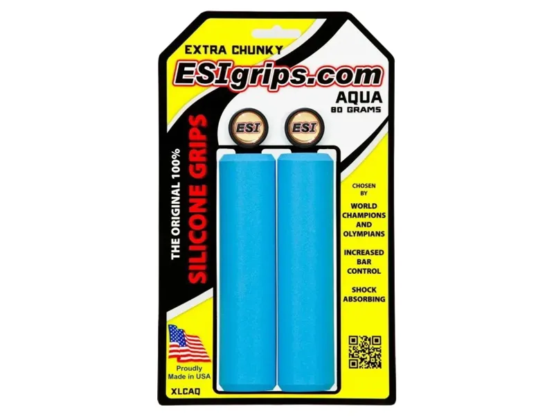 ESI Grips MTB Extra Chunky in Aqua