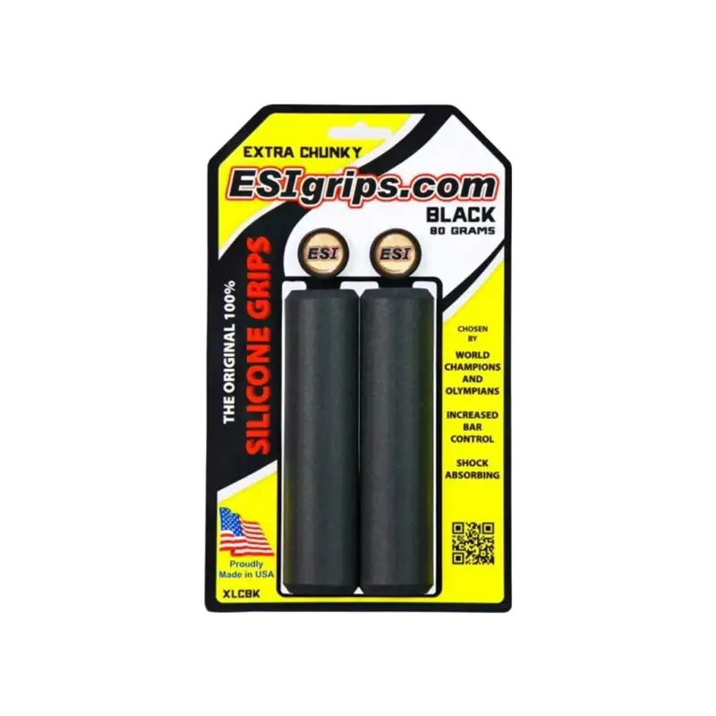 Balfes Bikes Esi ESI Grips MTB Extra Chunky in Black | Free postage over £30, £10 off first order, price match & 0% finance.