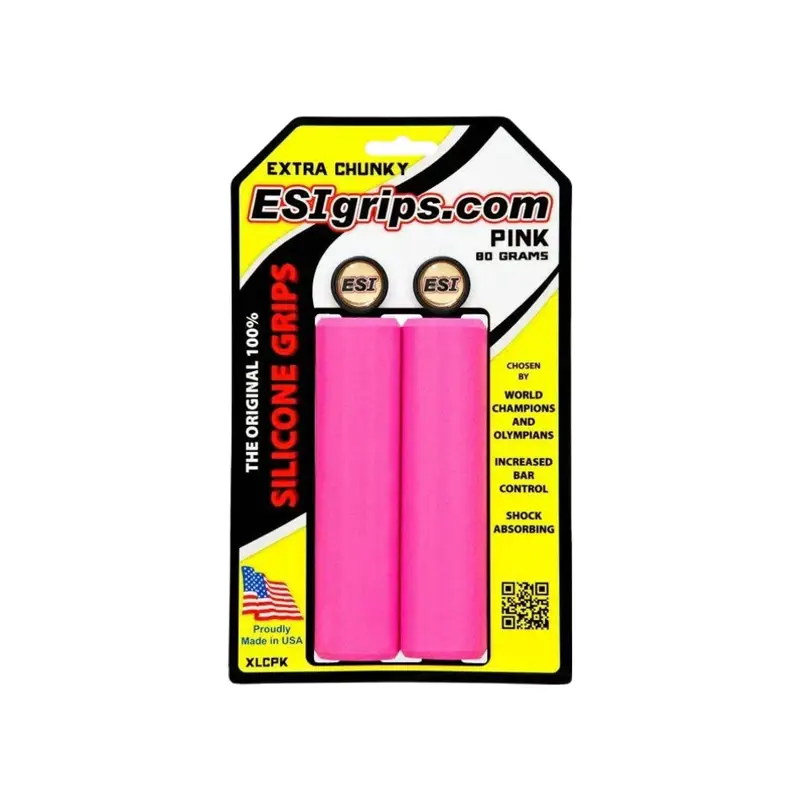 Balfes Bikes Esi ESI Grips MTB Extra Chunky in Pink | Free postage over £30, £10 off first order, price match & 0% finance.