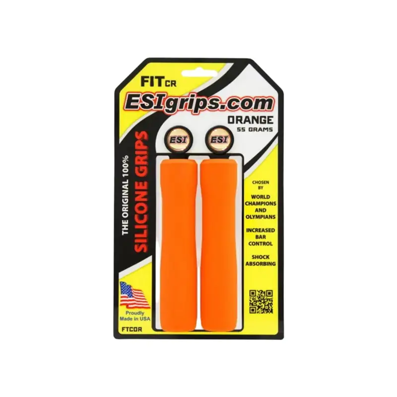 Balfes Bikes Esi ESI Grips MTB Fit CR in Orange | Free postage over £30, £10 off first order, price match & 0% finance.