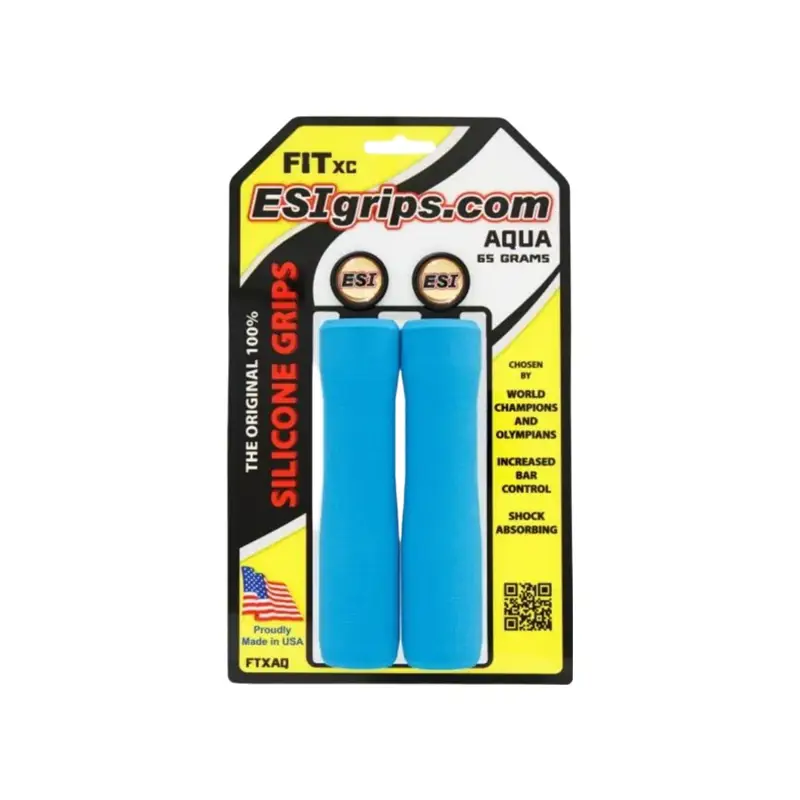 Balfes Bikes Esi ESI Grips MTB Fit XC in Aqua | Free postage over £30, £10 off first order, price match & 0% finance.