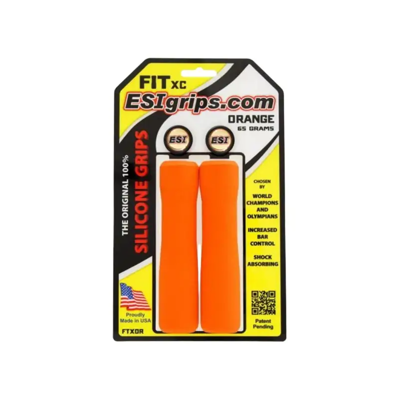 Balfes Bikes Esi ESI Grips MTB Fit XC in Orange | Free postage over £30, £10 off first order, price match & 0% finance.