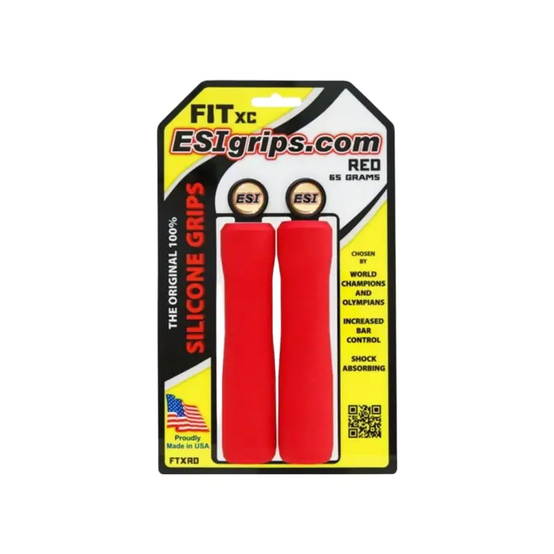 Balfes Bikes Esi ESI Grips MTB Fit XC in Red | Free postage over £30, £10 off first order, price match & 0% finance.