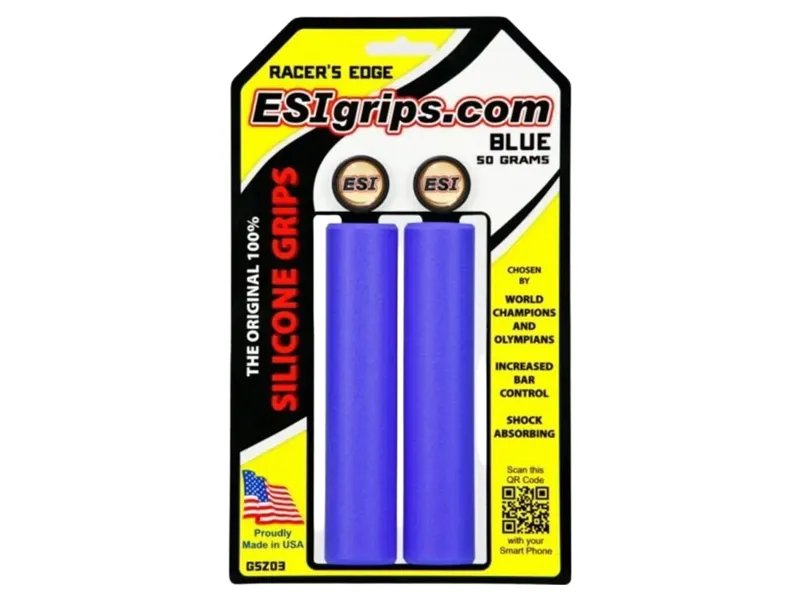 ESI Grips MTB Racers Edge in Blue