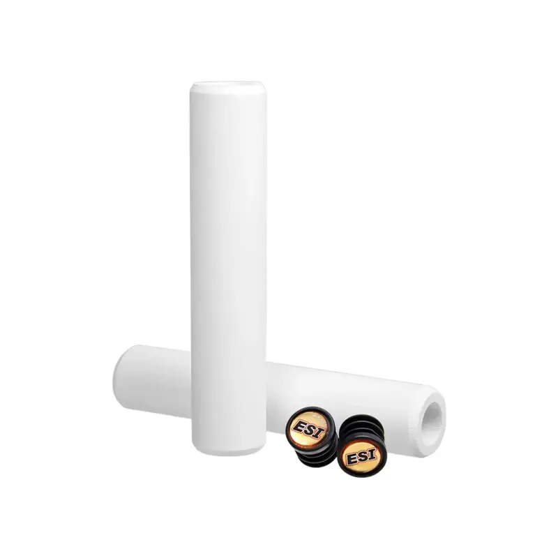 Balfes Bikes Esi ESI Grips MTB Racers Edge in White | Free postage over £30, £10 off first order, price match & 0% finance.