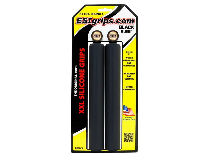 Balfes Bikes Esi ESI Grips XXL 8.35 Extra Chunky in Black | Free postage over £30, £10 off first order, price match & 0% finance.