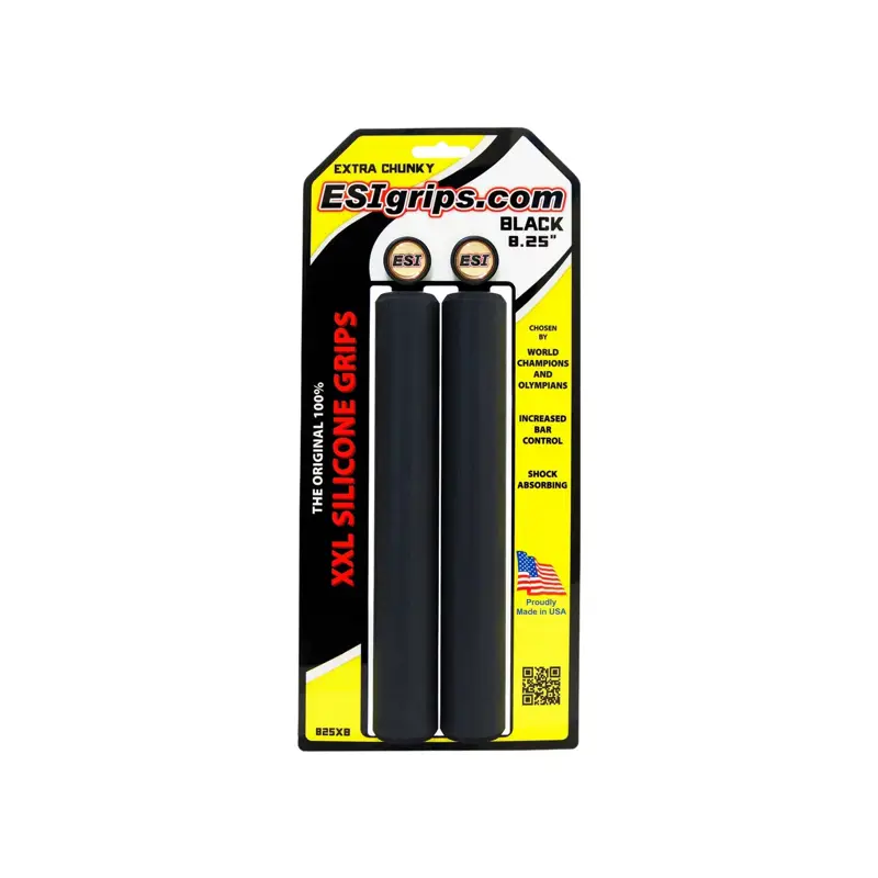 Balfes Bikes Esi ESI Grips XXL 8.35 Extra Chunky in Black | Free postage over £30, £10 off first order, price match & 0% finance.