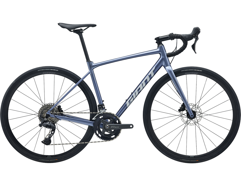 Balfes Bikes Giant Contend AR 2 Road Bike 2026 in Thundercloud | Free postage over £30, £10 off first order, price match & 0% finance.