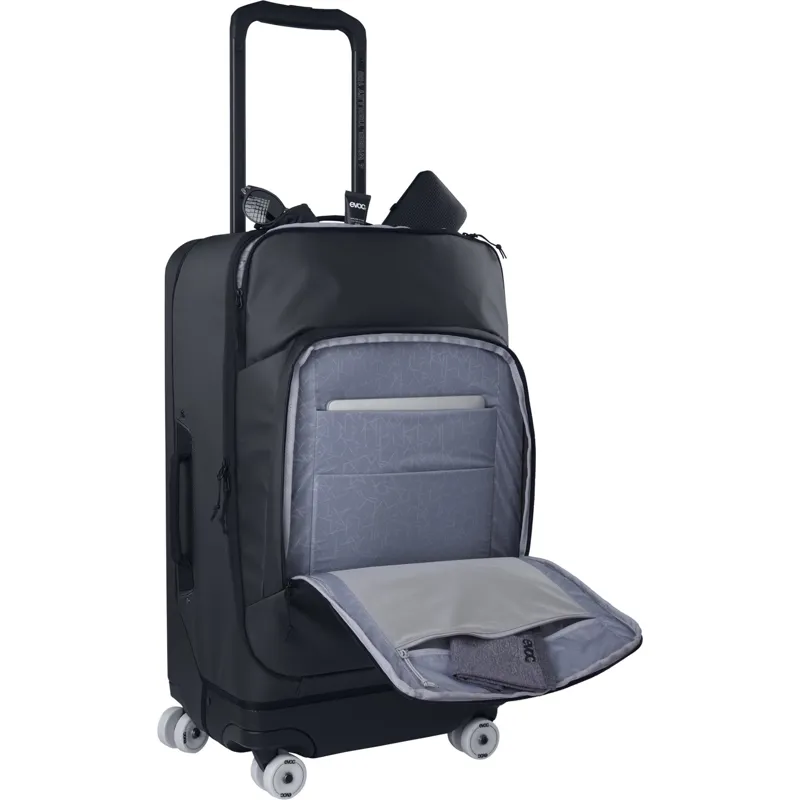 Evoc 4-Wheel Trolley 100L in Carbon Grey/Black-3