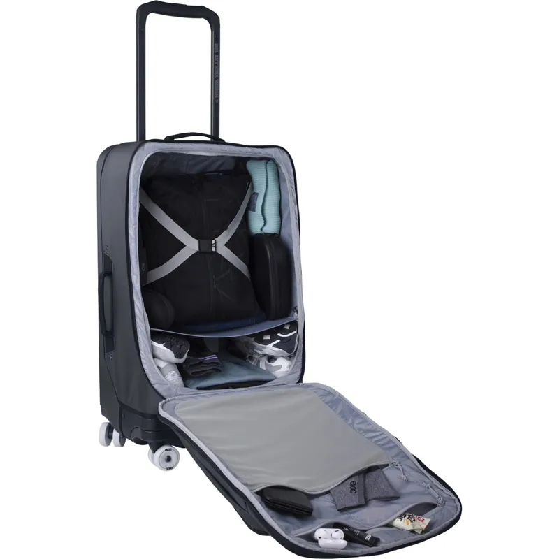 Evoc 4-Wheel Trolley 100L in Carbon Grey/Black-5