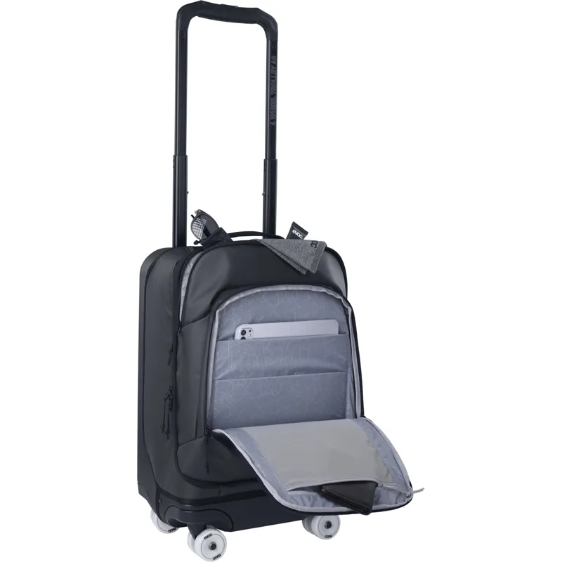 Evoc 4-Wheel Trolley 40L in Carbon Grey/Black-3