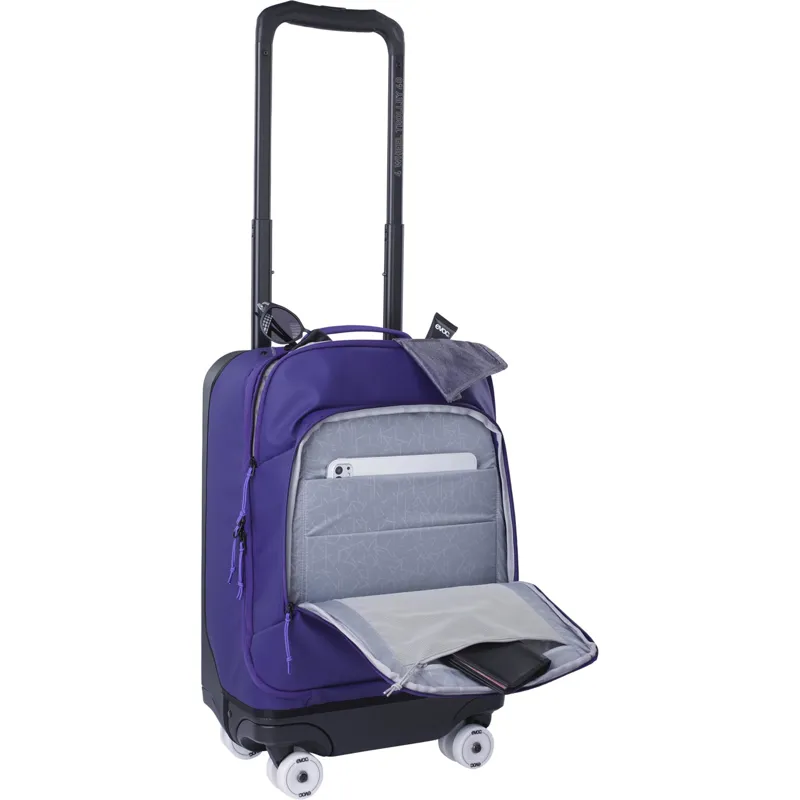Evoc 4-Wheel Trolley 40L in Violet/Black-3