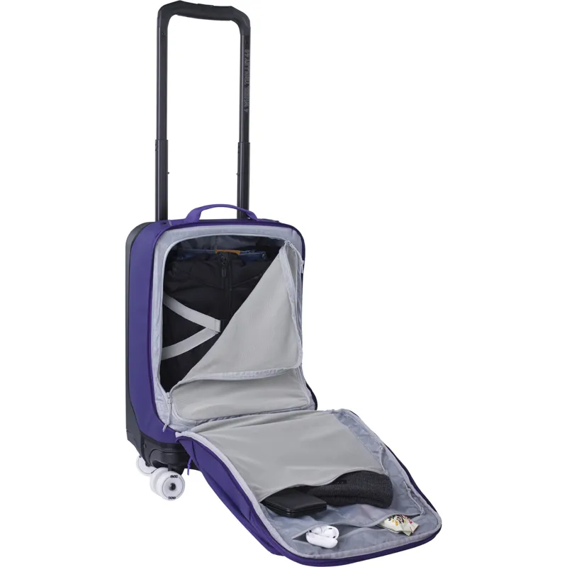 Evoc 4-Wheel Trolley 40L in Violet/Black-6