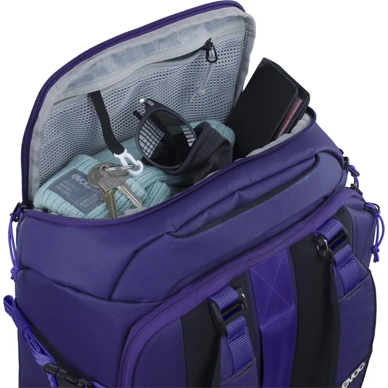Evoc Athlete Backpack 30L Backpack in Violet-9
