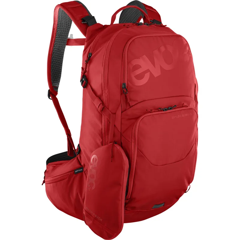 Evoc Explorer Pro 26L Performance Backpack in True Red-2