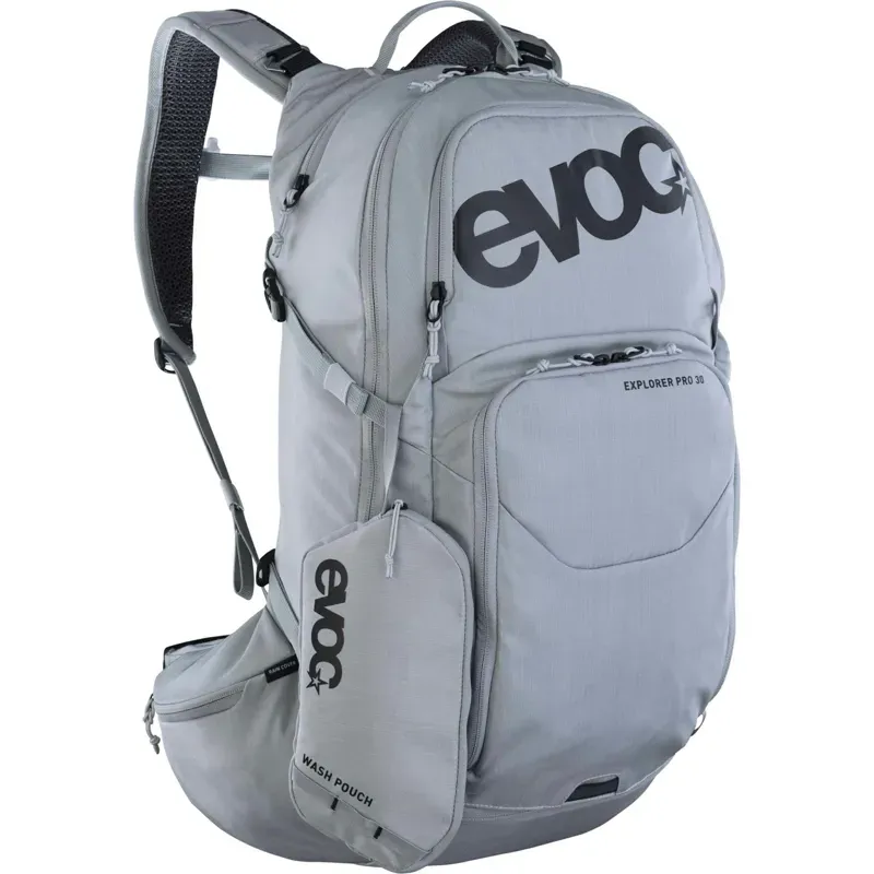 Evoc Explorer Pro 30L Performance Backpack in Silver-2