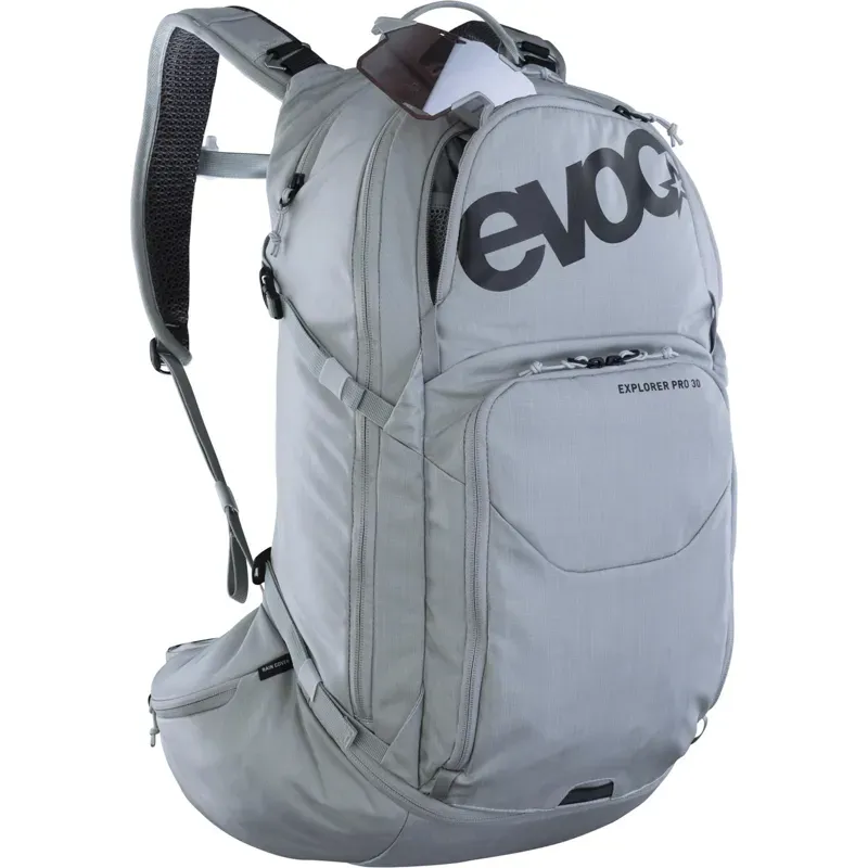Evoc Explorer Pro 30L Performance Backpack in Silver-3