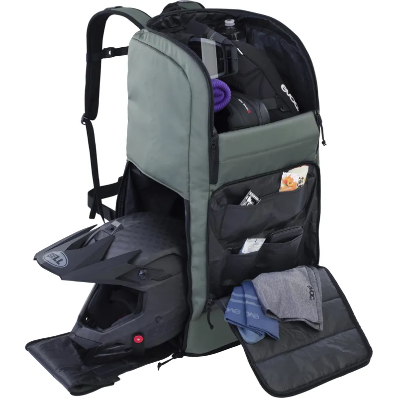Evoc Gear Backpack 90L in Dark Olive-4