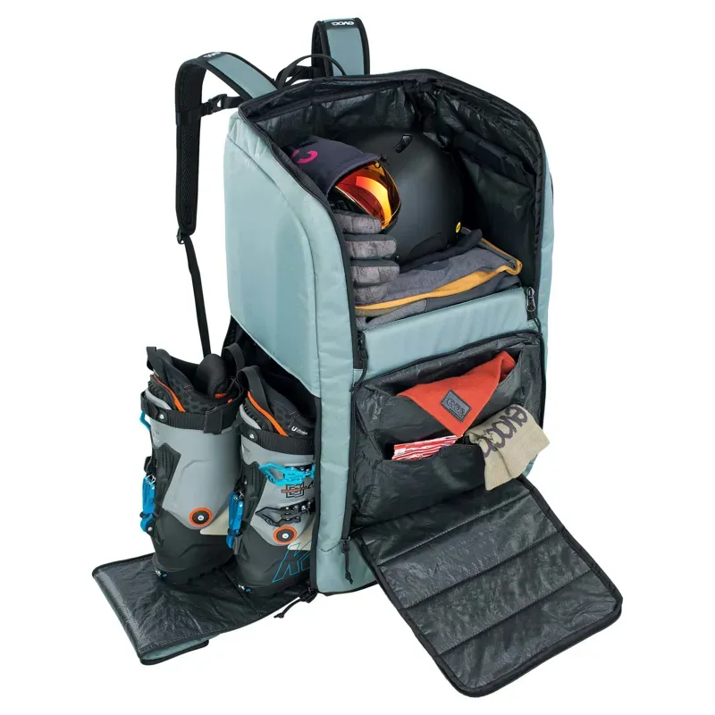 Evoc Gear Backpack 90L in Steel-5