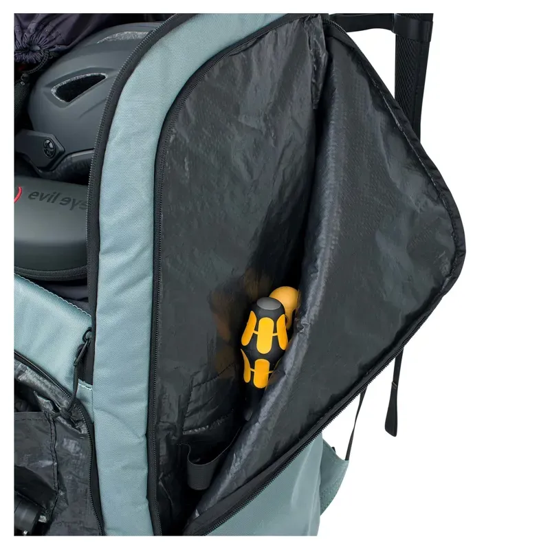 Evoc Gear Backpack 90L in Steel-7