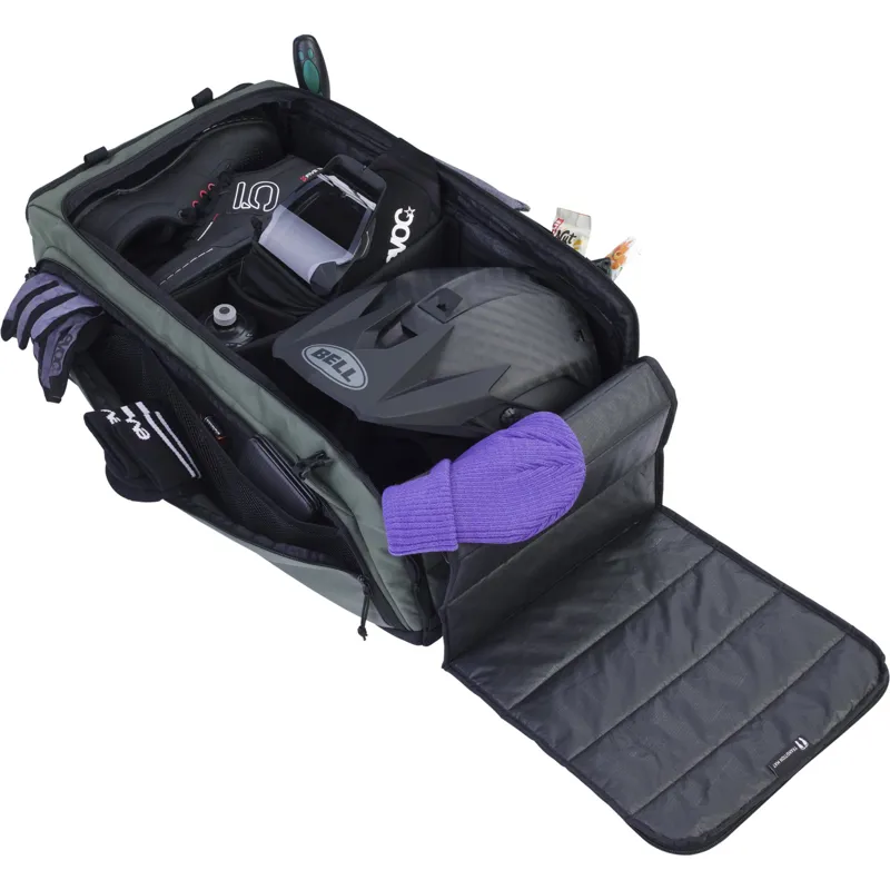 Evoc Gear Bag 55L in Dark Olive-4