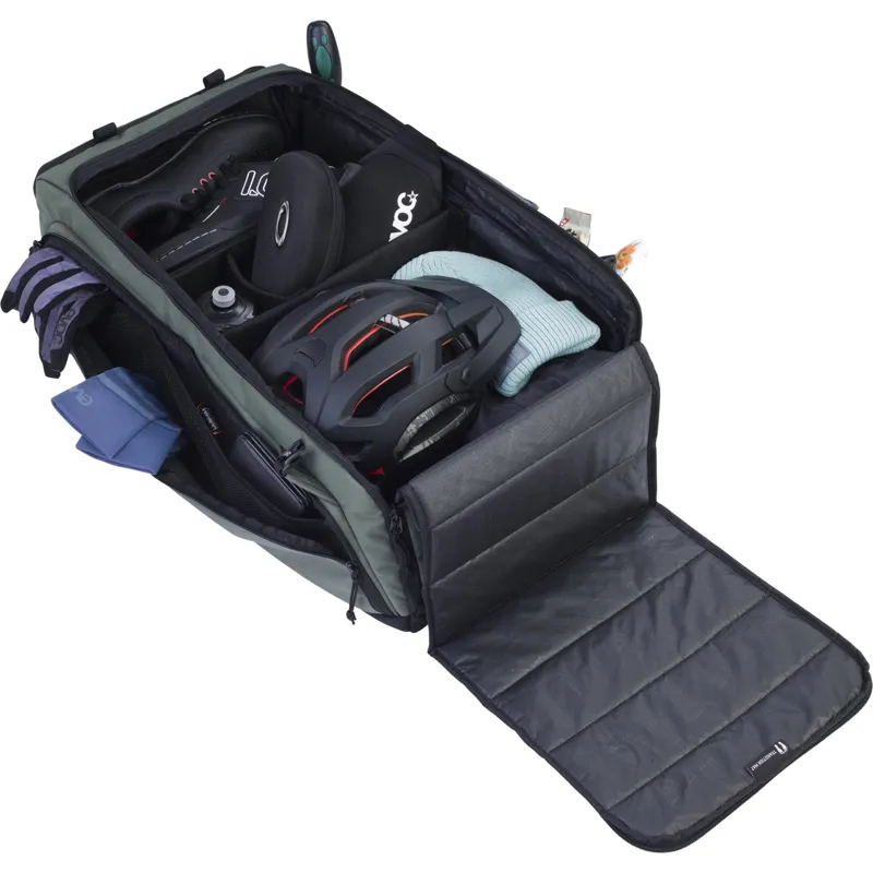 Evoc Gear Bag 55L in Dark Olive-5