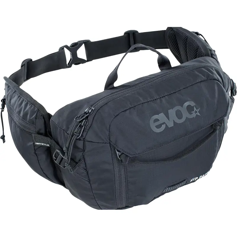 Balfes Bikes Evoc Hip Pack 3L in Black | Free postage over £30, £10 off first order, price match & 0% finance.