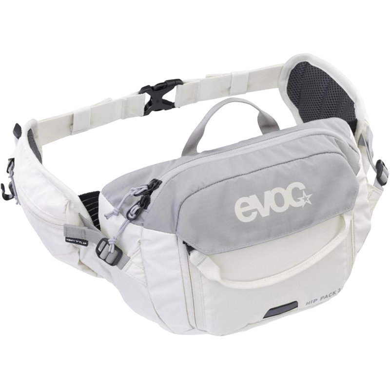 Balfes Bikes Evoc Hip Pack 3L + Hydration Bladder 1.5L in Sand - Stone | Free postage over £30, £10 off first order, price match & 0% finance.