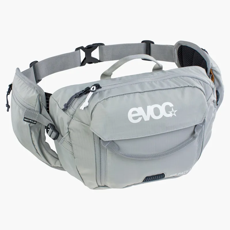 Evoc Hip Pack 3L + Hydration Bladder 1.5L in Sand - Stone-1