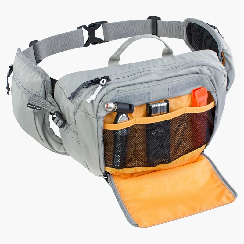 Evoc Hip Pack 3L + Hydration Bladder 1.5L in Sand - Stone-3