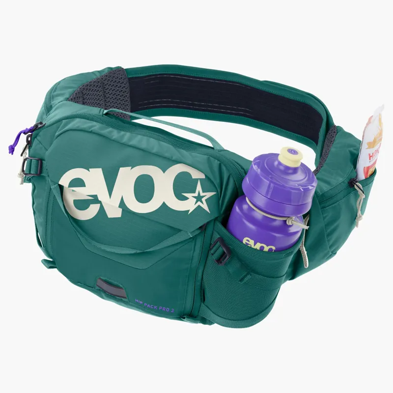 Evoc Hip Pack Pro 3L Hip Pack Bottle Green-1
