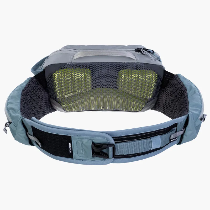 Evoc Hip Pack Pro Hydration Pack 3L + 1.5L Bladder in Stone/Steel Grey-2