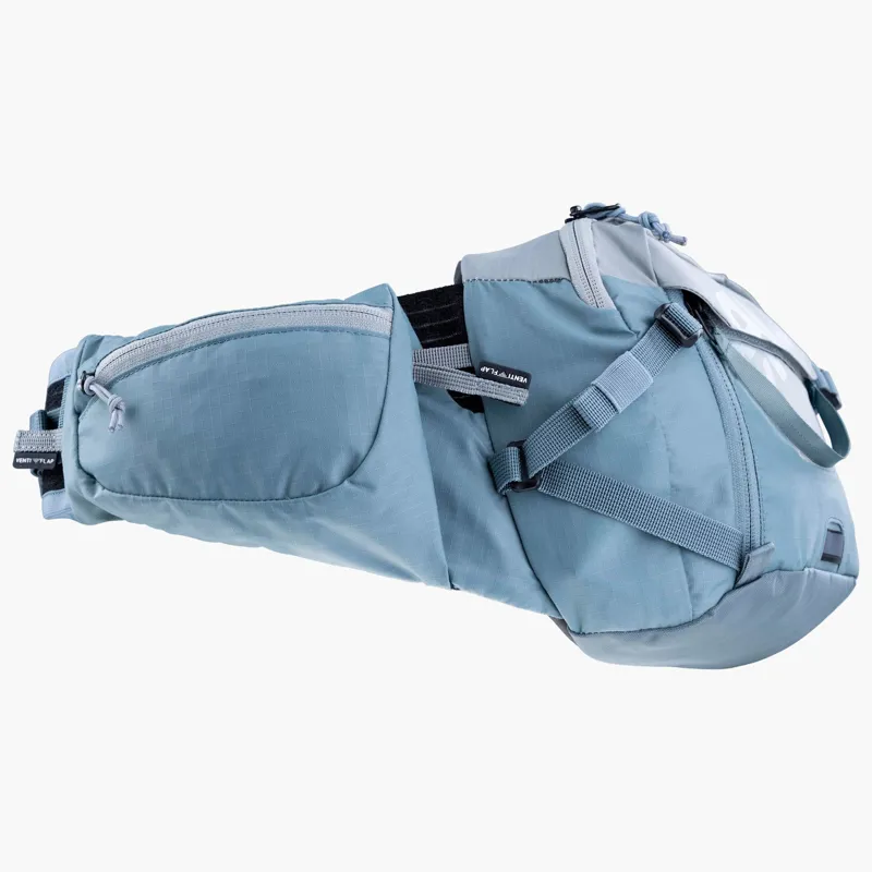 Evoc Hip Pack Pro Hydration Pack 3L + 1.5L Bladder in Stone/Steel Grey-7