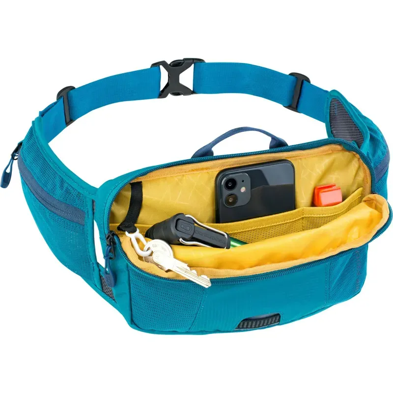 Evoc Hip Pouch 1L in Ocean Blue-3